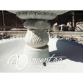 large outdoor garden decoration marble 3tiers carved stone fountain